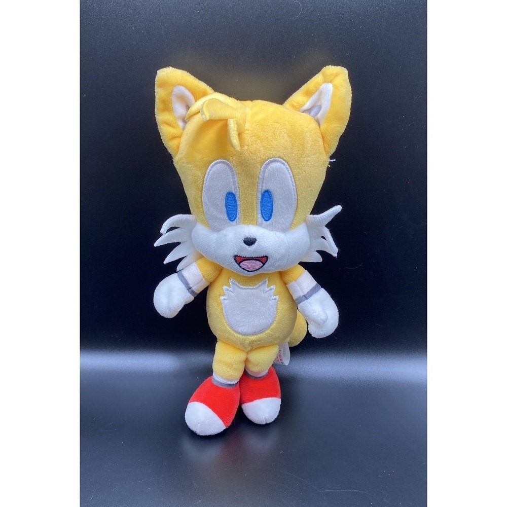SEGA Sonic The Hedgehog TAILS 9" Plush Stuffed Kid Robot
